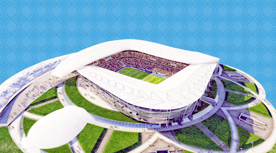Ход строительства стадиона «Левбердон Арена»